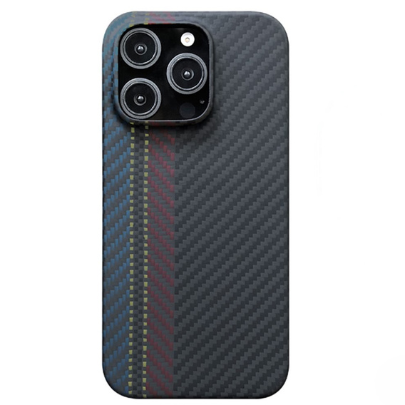 Pouzdro pro iPhone 16 Pro, Aramid Fiber MagSafe, černé