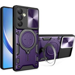 Pancéřové pouzdro pro Samsung Galaxy A54 5G, CamShield Slide, fialové