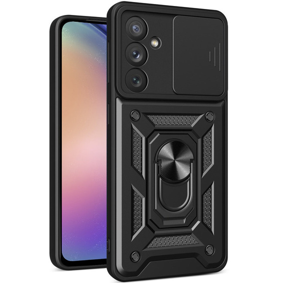 Pouzdro pro Samsung Galaxy A54 5G, CamShield Slide, černé