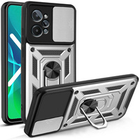 Pouzdro pro Realme C31, CamShield Slide, stříbrné