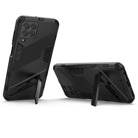 Pouzdro pro Samsung Galaxy M33 5G, Military kickstand, černé