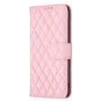 Klopové pouzdro pro Motorola Edge 40 Neo, Wallet, BINFEN COLOR, růžové