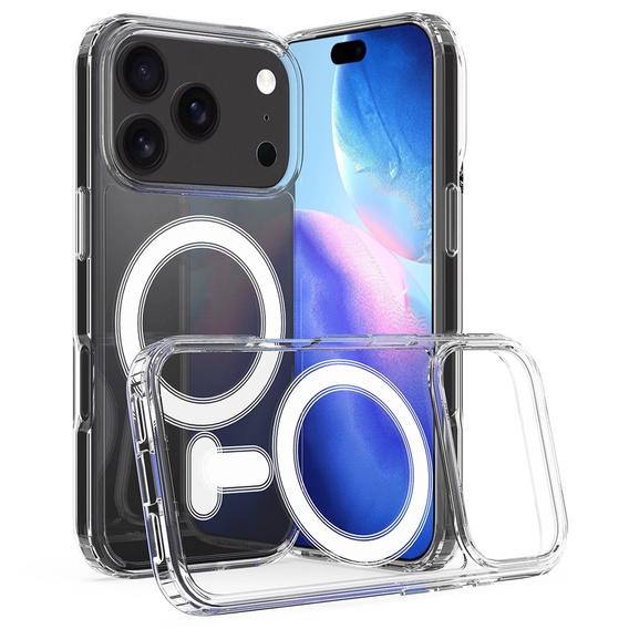 Magnetické pouzdro TPU + akryl pro iPhone 17 Pro Max