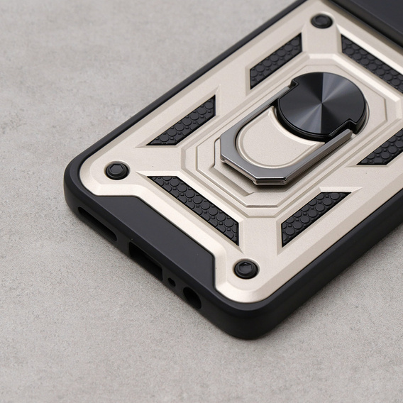 Pouzdro pro Motorola Moto G84 5G, CamShield Slide, zlaté