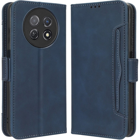 Klopové pouzdro pro Huawei Nova Y91 4G, Card Slot, námořnicky modré