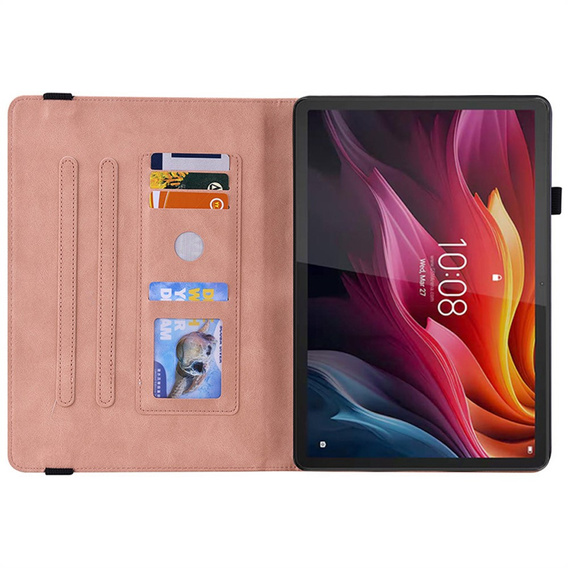 Pouzdro Butterfly s podstavcem a kapsami pro Lenovo Idea Tab 11" / Tab K11 11" (2 gen.)