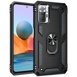 Pancéřové pouzdro pro Xiaomi Redmi Note 10 Pro, Nox Case Ring, černé