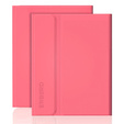 Pouzdro + klávesnice iPad 10.9 2022 10 Gen, Pen Slot, růžové rose gold