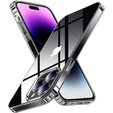 Pouzdro pro iPhone 14 Pro, Fusion Hybrid, průhledné