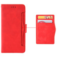 Klopové pouzdro pro Samsung Galaxy A36, Card Slot, červené