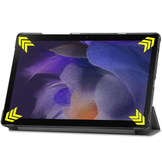 Pouzdro pro Samsung Galaxy Tab A8 10.5 SM-X200 SM-X205, Smartcase, šedé