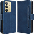 Klopové pouzdro pro Realme 14X / Realme C75, Card Slot, námořnicky modré