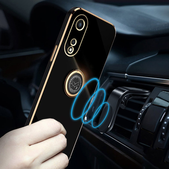 Pouzdro pro Oppo A78 5G, Electro Ring, černé