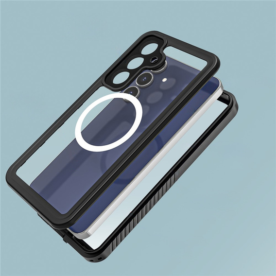 Vodotěsné pouzdro Redpepper IP68 s 360° ochranou a MagSafe pro Samsung Galaxy S25 FE