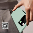 Flipové pouzdro pro Samsung Galaxy S25 Edge, Smart View Wallet, zelené