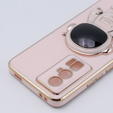 Pouzdro pro Xiaomi Poco F5 Pro, Astronaut, růžové