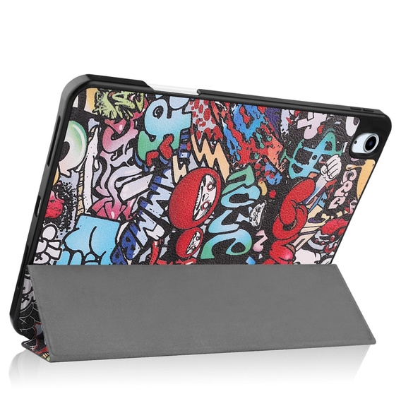 Pouzdro pro Apple iPad Air 11" 6 gen. 2024 (A2902, Smartcase, graffiti