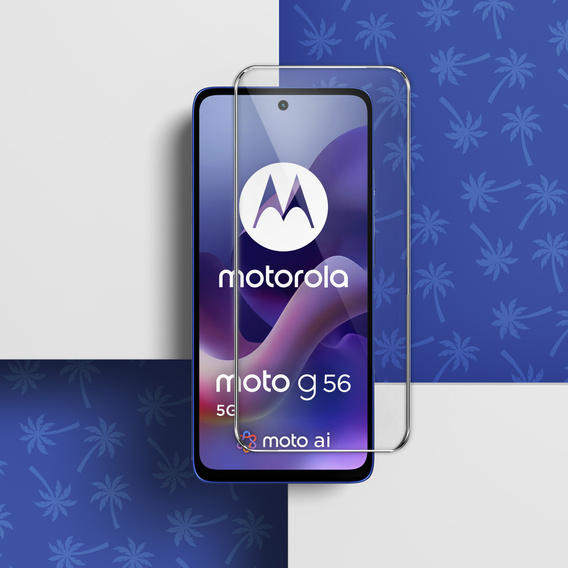 Tvrzené sklo Diamond Palm pro Motorola Moto G56 5G
