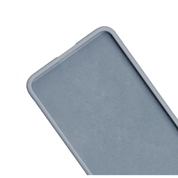 Pouzdro pro Xiaomi Redmi Note 9T 5G, Silicone Lite, levandulově šedé