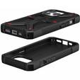 Pouzdro Urban Armor Gear pro iPhone 15 Pro, Monarch, Kevlar černé