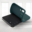 Pouzdro pro Samsung Galaxy S23 5G, Silicone Lite, zelené