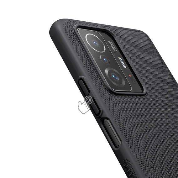 Pouzdro NILLKIN pro Xiaomi 11T / 11T Pro, Super Frosted Shield Case, modré