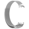 Milánský náramek s pouzdrem pro Xiaomi Smart Band 10 / 9 / 8, stříbrný