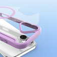 Pouzdro Dux Ducis pro iPhone 17, Skin X Pro, s klopou, pro MagSafe, fialové