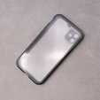 Pouzdro pro iPhone 11, Magnetic Dual Glass, zelené