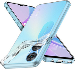 Tenké pouzdro pro Oppo A78 5G, Slim, průhledné