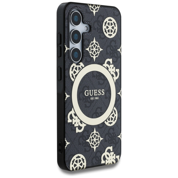 Pouzdro GUESS Magnetic IML Peony pro Samsung Galaxy S25
