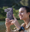 Pancéřové pouzdro Dexnor se stojánkem a spouští fotoaparátu, pro MagSafe pro iPhone 17 Pro Max