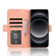 Klopové pouzdro pro Xiaomi 14 Ultra, Card Slot, růžové