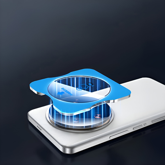 Tvrzené sklo na fotoaparát pro Vivo X200 Pro 5G, černé