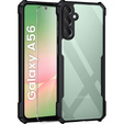 Pouzdro pro Samsung Galaxy A56, AntiDrop Hybrid, černé + tvrzené sklo 9H