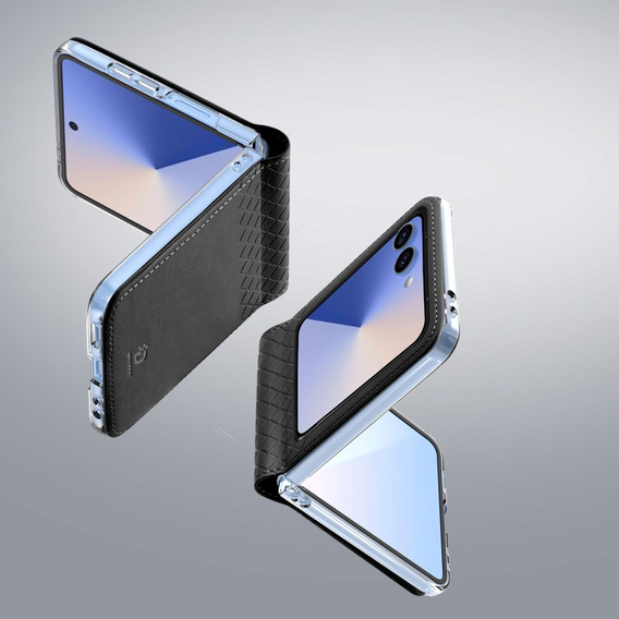 Pouzdro Dux Ducis pro Samsung Galaxy Z Flip7 5G, Bri, černé