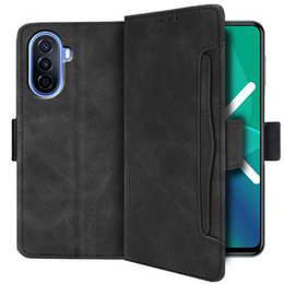 Klopové pouzdro pro Huawei Nova Y70 4G, Card Slot, černé
