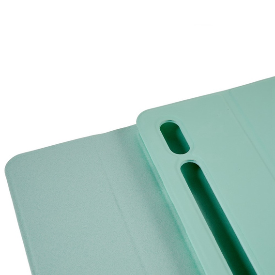Pouzdro + klávesnice Samsung Galaxy Tab S7 T870/T875 / S8, Pen Slot, zelené