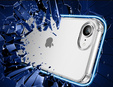 Pouzdro pro iPhone 16E, Erbord Dropproof, průhledné + sklo