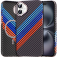 Pouzdro pro iPhone 16 Plus, Carbon Fiber MagSafe, námořnicky modré