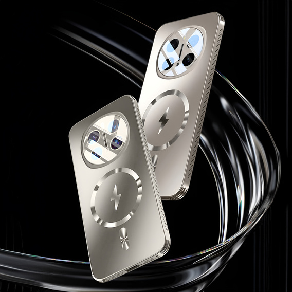 Pouzdro pro Honor Magic 7 Pro, MagSafe, stříbrné,