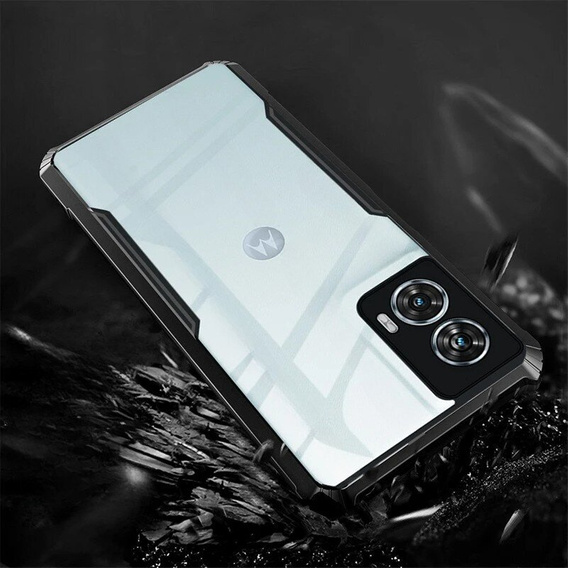 Pouzdro pro Motorola Edge 50 Fusion 5G, AntiDrop Hybrid, černé
