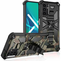 Pouzdro pro Samsung Galaxy A04S / A13 5G, Armor Kickstand, zelené