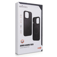 Pouzdro pro iPhone 15 Pro Max, Aramid Fiber Cover, černé