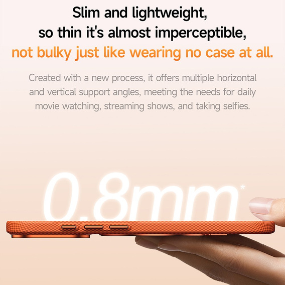 Pouzdro SULADA s MagSafe pro iPhone 17 Pro