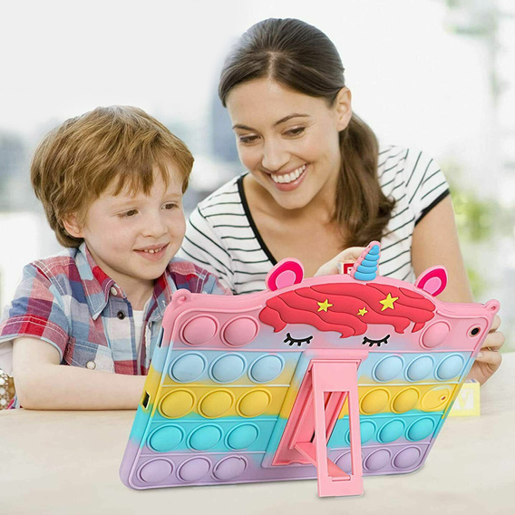 Dětské pouzdro pro iPad 9.7" 2018/2017 (6/5 gen.), Bubble, vícebarevné