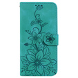 Klopové pouzdro pro Oppo A60, Lily Flower, zelené