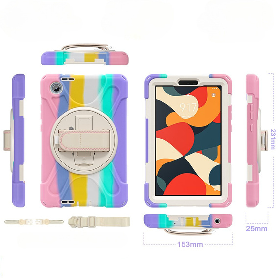 Pevné pouzdro s podstavcem a ramenním popruhem pro Lenovo Tab One