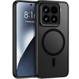 Pouzdro pro Xiaomi 15, pro MagSafe, ERBORD Matt Case, černý + sklo na displej