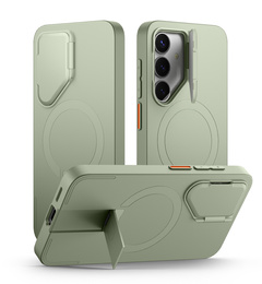 Pouzdro pro Samsung Galaxy S25 Ultra, Suritch Shockproof, pro MagSafe, zelené